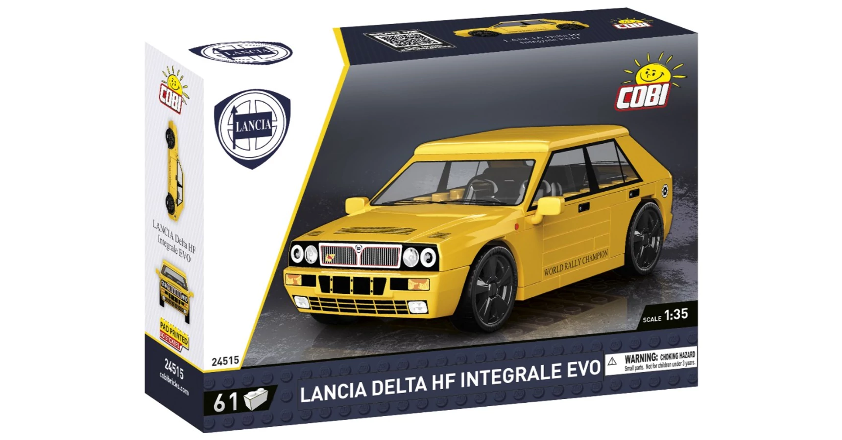 COBI – Lancia Delta HF Integrale Evo 1991 – Blocs De Construction – Édition Modèle Réduit – Fabriqué En Union Européenne