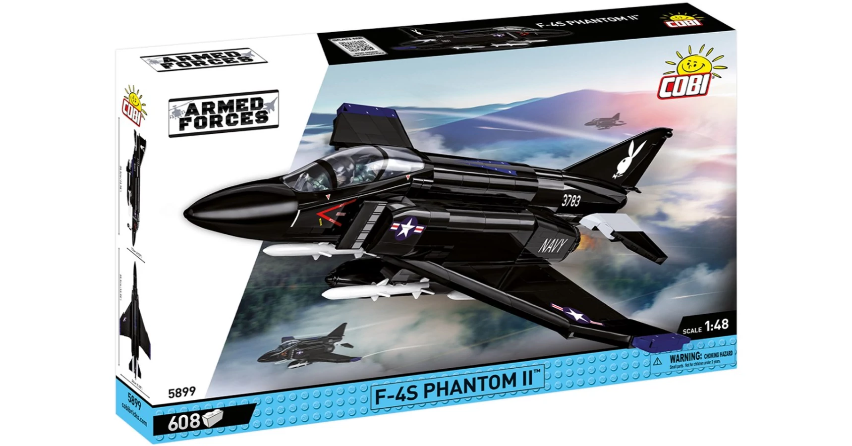 Maquette COBI 5899 – F-4S Phantom II – Blocs – Neuf – Avion Militaire
