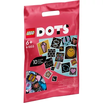 Termékkép a dobozról - LEGO® 41803 Extra DOTS - 8. sorozat Csillogás és ragyogás