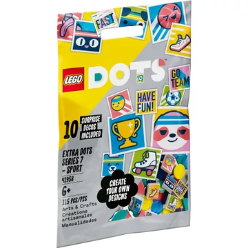 Termékkép a dobozról - LEGO® 41958 Extra DOTS 7. sorozat - SPORT