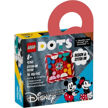 Termékkép a dobozról - LEGO® 41963 Mickey egér és Minnie egér felvarró