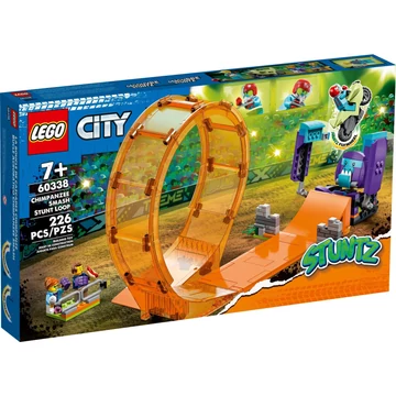 Termékkép a dobozról - LEGO® 60338 Csimpánzos zúzós kaszkadőr hurok