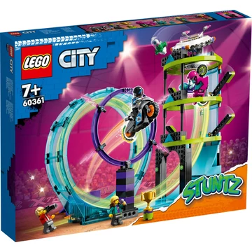 Termékkép a dobozról - LEGO® 60361 Nagyszerű kaszkadőr kihívás