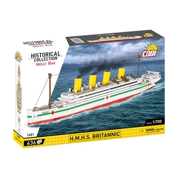 Termékkép a dobozról -COBI-1681 - H.M.H.S. Britannic - 100% kompatibilis minden más kedvelt márkával
