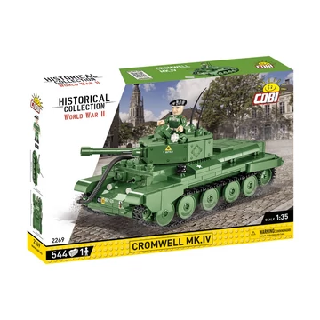 Termékkép a dobozról -COBI-2269 – Cromwell Mk. IV Harckocsi – 100% kompatibilis minden más kedvelt márkával