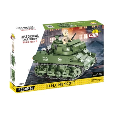 Termékkép a dobozról -COBI-2279 – H.M.C M8 SCOTT – 100% kompatibilis minden más kedvelt márkával