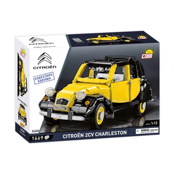 Termékkép a dobozról -COBI-24340 – Citroën 2CV Charleston – Executive Edition – 100% kompatibilis minden más kedvelt márkával