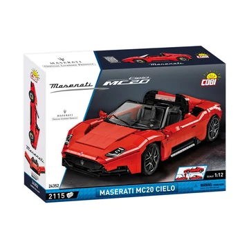 Termékkép a dobozról -COBI-24352 – Maserati MC20 Cielo – 100% kompatibilis minden más kedvelt márkával