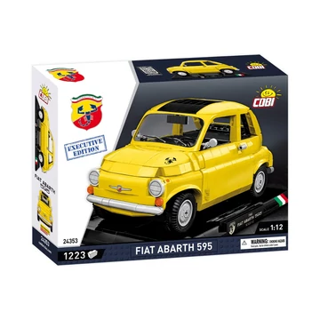 Termékkép a dobozról -COBI-24353 – Fiat Abarth 595 – Executive Edition – 100% kompatibilis minden más kedvelt márkával
