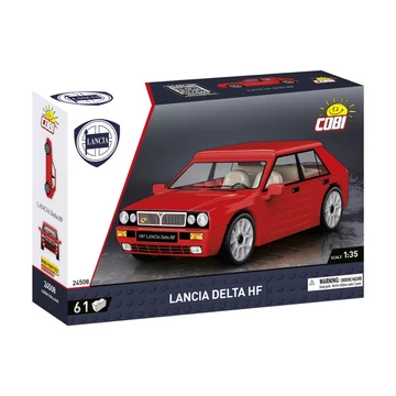 Termékkép a dobozról -COBI-24508 – 1987 Lancia Delta HF – 100% kompatibilis minden más kedvelt márkával