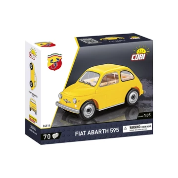 Termékkép a dobozról -COBI-24514 – Fiat Abarth 595 – 100% kompatibilis minden más kedvelt márkával