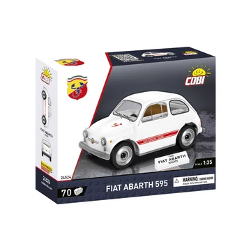 Termékkép a dobozról -COBI-24524 – Fiat Abarth 595 – 100% kompatibilis minden más kedvelt márkával