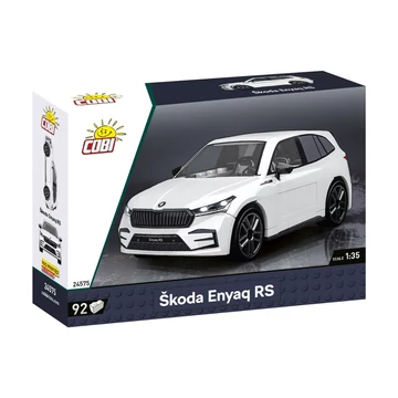 Termékkép a dobozról -COBI-24575 – Škoda Enyaq RS – 100% kompatibilis minden más kedvelt márkával