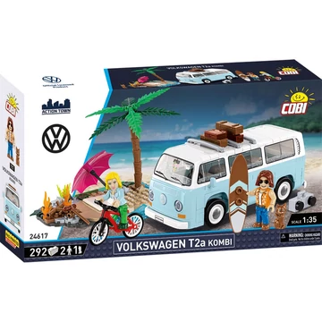 Termékkép a dobozról -COBI-24617 – Volkswagen T2a Kombi – 100% kompatibilis minden más kedvelt márkával