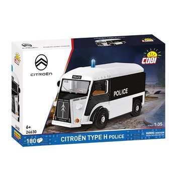 Termékkép a dobozról - COBI 24630 - Citroen Type H Police - klasszikus francia rendőrségi furgon