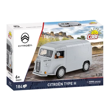 Termékkép a dobozról - COBI 24631 - Citroen Type H - klasszikus francia furgon
