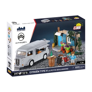 Termékkép a dobozról -COBI-24633 – Citroën Type H pékség – 100% kompatibilis minden más kedvelt márkával