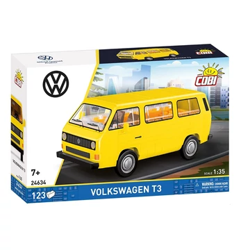 Termékkép a dobozról - COBI 24634 - Volkswagen T3 - klasszikus kisbusz modell