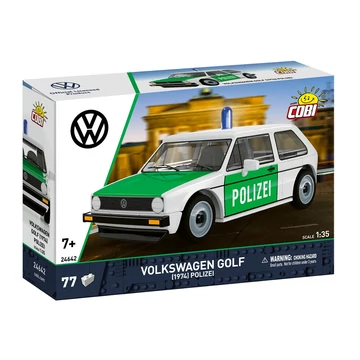 Termékkép a dobozról - COBI 24642 - Volkswagen Golf (1974) Polizei