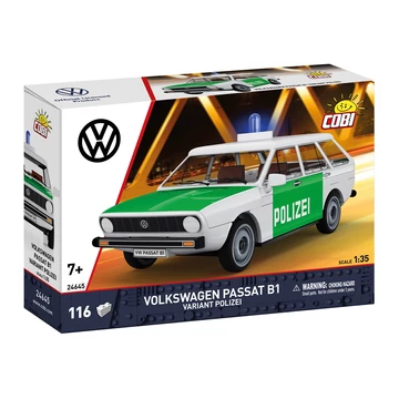 Termékkép a dobozról - COBI 24645 - Volkswagen Passat B1 Variant Polizei