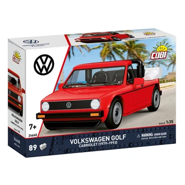 Termékkép a dobozról - COBI 24660 - Volkswagen Golf Cabrio (1979-1993) - 100% kompatibilis minden más kedvelt márkával