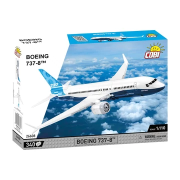 Termékkép a dobozról -COBI-26608 - Boeing 737-8 - 100% kompatibilis minden más kedvelt márkával