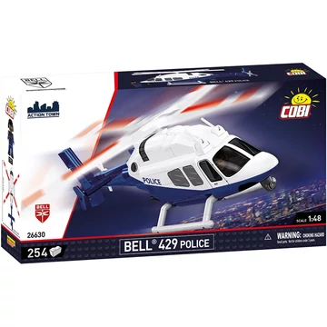 Termékkép a dobozról -COBI-26630 – Bell 429 – Rendőrség – 100% kompatibilis minden más kedvelt márkával