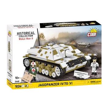 Termékkép a dobozról - COBI 2668 - Jagdpanzer IV/70 (V) (Sd.Kfz. 162/1) német páncélvadász