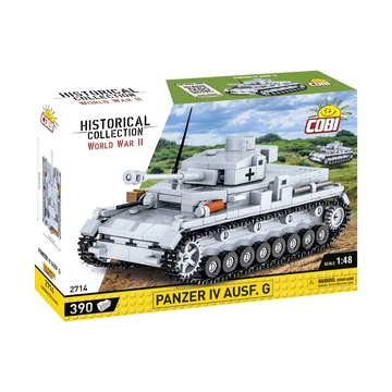 Termékkép a dobozról -COBI-2714 – Panzer IV Ausf. G közepes harckocsi – 100% kompatibilis minden más kedvelt márkával