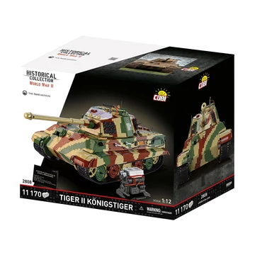 Termékkép a dobozról - COBI 2808 - Panzerkampfwagen VI Tiger II Königstiger