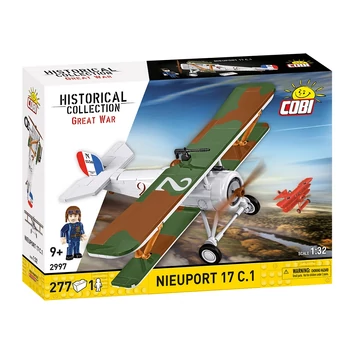 Termékkép a dobozról - COBI 2997 - Nieuport 17 C.1 (110 HP) - első világháborús vadászrepülő