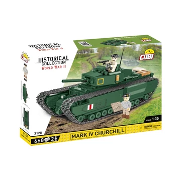 Termékkép a dobozról - COBI 3128 - Mark IV Churchill - brit nehéz infanterie páncélos
