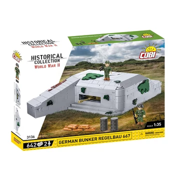 Termékkép a dobozról - COBI 3136 - Regelbau 667 német bunker
