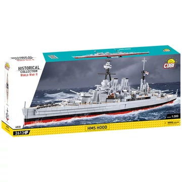 Termékkép a dobozról -COBI-4830 – HMS Hood – brit csatacirkáló – 100% kompatibilis minden más kedvelt márkával
