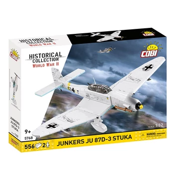 Termékkép a dobozról - COBI 5768 - Junkers Ju 87 D-3 Stuka zuhanóbomázó