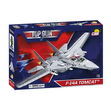 Termékkép a dobozról  -COBI 5811A - F-14A Tomcat vadászgép építőjáték - Top Gun