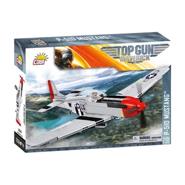 Termékkép a dobozról - COBI 5846 - P-51D Mustang vadászrepülőgép építőjáték