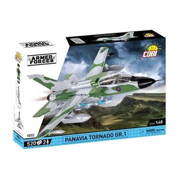Termékkép a dobozról -COBI-5852 – Panavia Tornado GR.1 – Brit vadászbombázó – 100% kompatibilis minden más kedvelt márkával