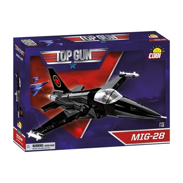 Termékkép a dobozról - COBI 5859 - MiG-28 vadászgép építőjáték - Top Gun