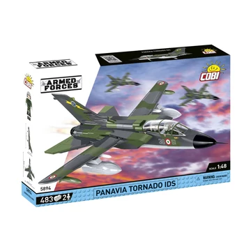 Termékkép a dobozról -COBI-5894 – Panavia Tornado IDS (Italia) – Olasz vadászbombázó – 100% kompatibilis minden más kedvelt márkával