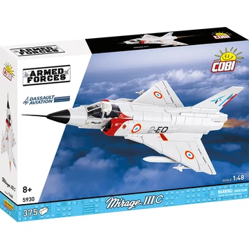 Termékkép a dobozról - COBI 5930 - Dassault Mirage IIIC