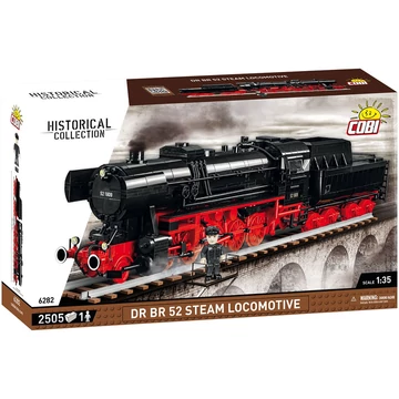 Termékkép a dobozról - COBI® 6282 – DR BR 52 gőzmozdony építőjáték
