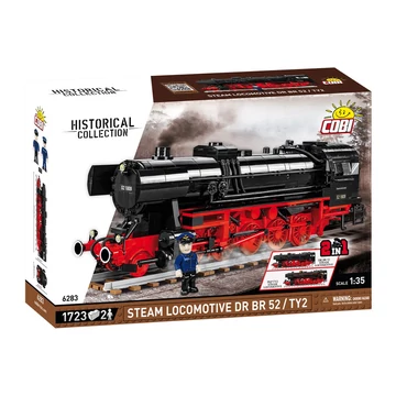 Termékkép a dobozról - COBI® 6283 – DR BR 52/Ty2 gőzmozdony építőjáték