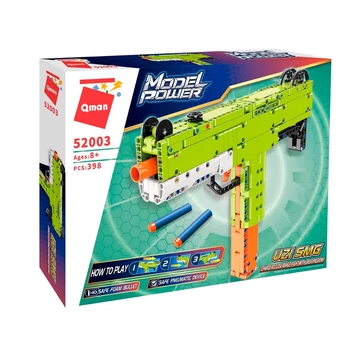 Termékkép a dobozról - QMAN® 52003 - UZI játékpisztoly