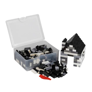 Termékkép a dobozról - Q-BRiCKS® | 250 db-os építőkocka készlet | házikó
