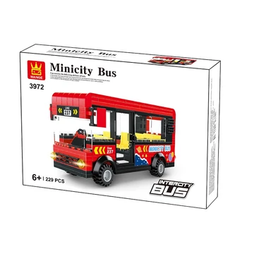 Termékkép a dobozról - WANGE® 3972 - Intercity piros busz