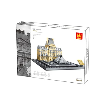 Termékkép a dobozról - WANGE® 4213 - Párizsi Louvre – Franciaország