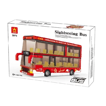 Termékkép a dobozról - WANGE® 5970 - Városnéző kétszintes busz