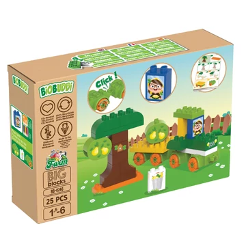 Termékkép a dobozról - BiOBUDDi® BB-0246 | bio építőjáték | Körtefarm