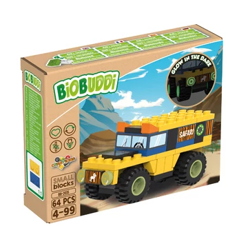 Termékkép a dobozról - BiOBUDDi® BB-2035 | bio építőjáték | Jeep
